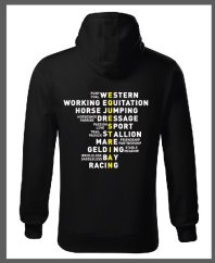 Unisex mikina EQUESTRIAN