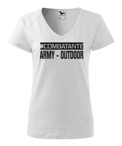 Dámské tričko HASHTAG Combatante COMBATANTE - Velikost: L