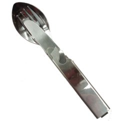 Příbor nerezový DELUXE - 3 díly + otvírák