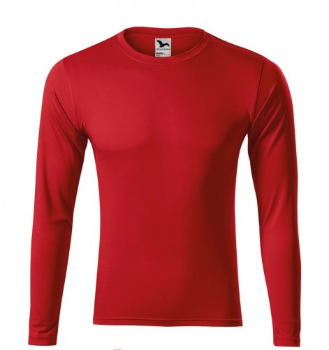 Funkční sportovní triko PRIDE s dlouhým rukávem - Barva: Červená, Velikost: 2XL