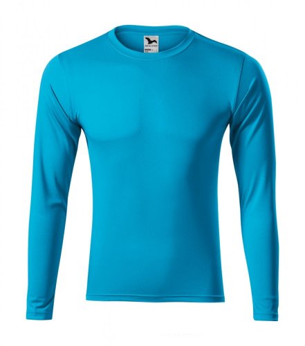 Funkční sportovní triko PRIDE s dlouhým rukávem - Barva: Tyrkysová, Velikost: XL