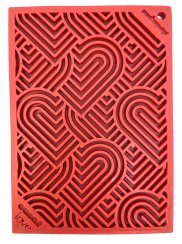 SodaPup Love Lízací podložka, červená