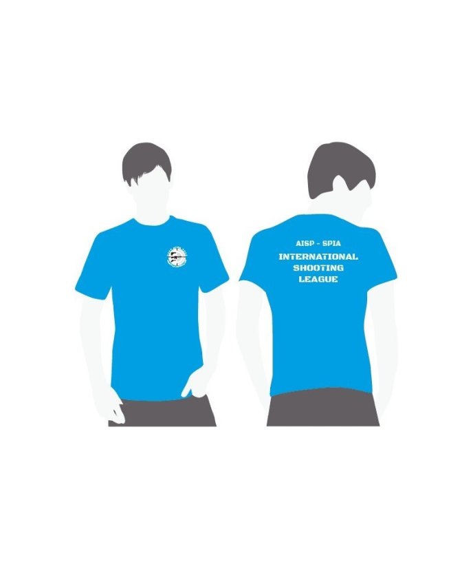 Tričko MSL - LOGO a nápis AISP-SPIA - Velikost: S