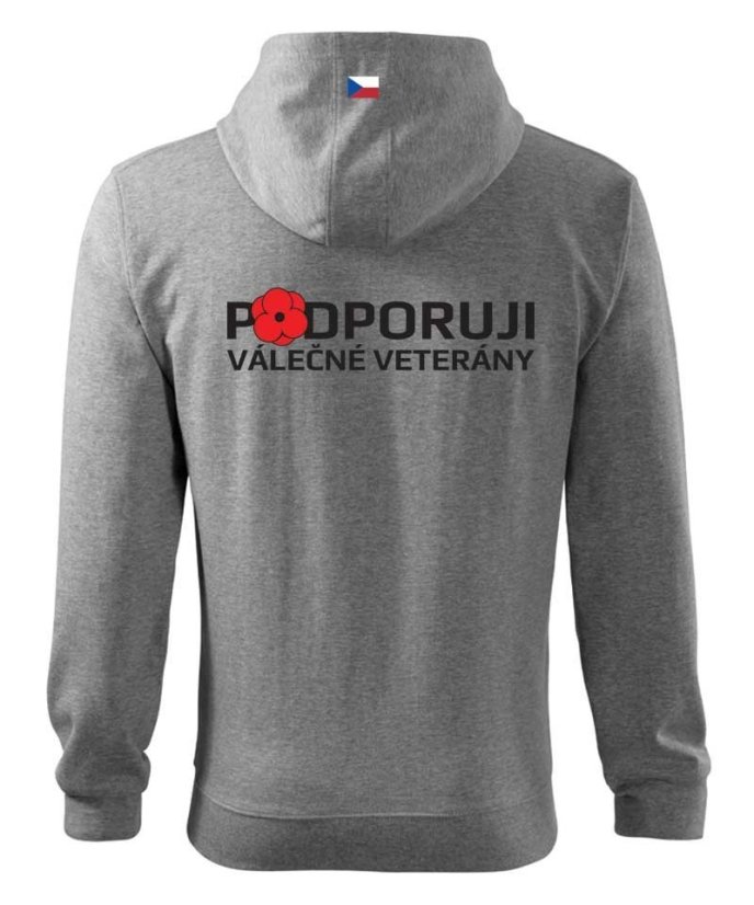 Mikina Podporuji VV - Hold veteránům - Střih: Pánský, Velikost: L