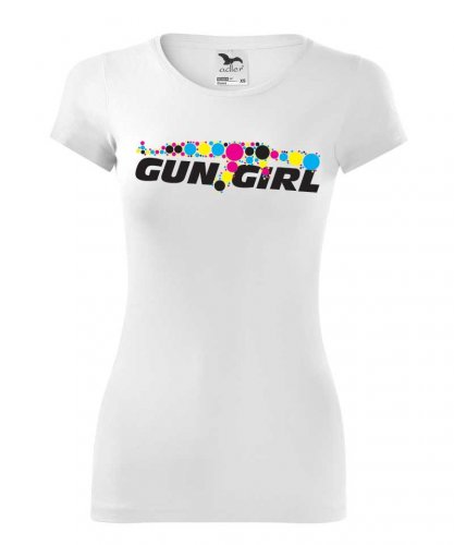 Dámské tričko GUN GIRL COMBATANTE - Velikost: M