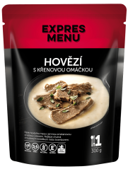 Hovězí s křenovou omáčkou