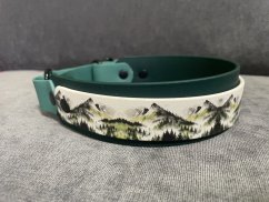 Polostahovací obojek BioThane ® NATURE