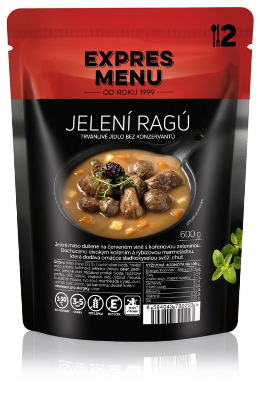 Jelení ragú