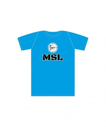 Tričko MSL - LOGO a nápis MSL - Velikost: L