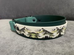 Polostahovací obojek BioThane ® NATURE