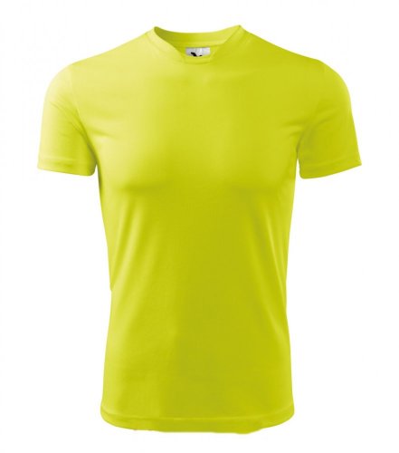 Funkční sportovní triko Fantasy s krátkým rukávem - Barva: Žlutá, Střih: Pánský, Velikost: XL