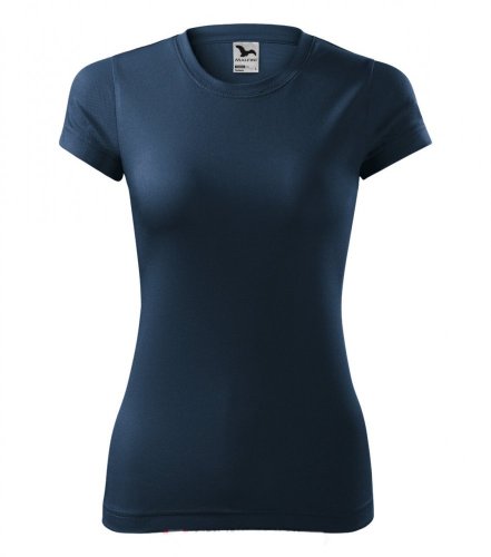 Funkční sportovní triko Fantasy s krátkým rukávem - Barva: Námořní modrá, Střih: Dámský, Velikost: M