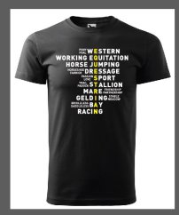 Dámské tričko EQUESTRIAN