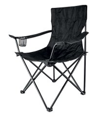 Textilní skládací židle THRONE