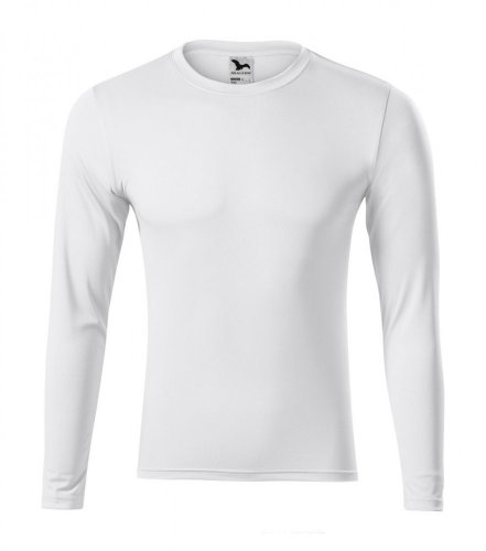Funkční sportovní triko PRIDE s dlouhým rukávem - Barva: Bílá, Velikost: L