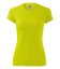 Funkční sportovní triko Fantasy s krátkým rukávem - Barva: Žlutá, Střih: Dámský, Velikost: M