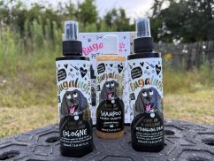Bugalugs sada péče o psy šampon, rozčesávač a parfém One in a Million