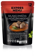 Rajská omáčka s hovězím masem