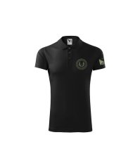 Sportovní polokošile Československý legionář - khaki logo