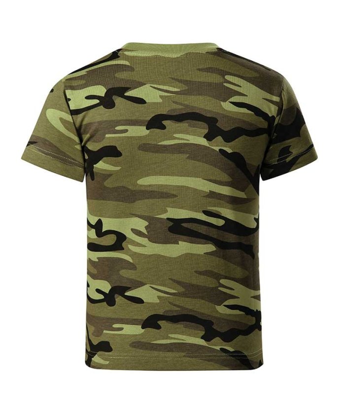 Dětské tričko maskáčové CAMOUFLAGE Adler - Barva: Šedý maskáč, Velikost: 134 (8 let)