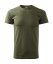 Pánské tričko Basic Adler - Barva: Lahvově zelená, Velikost: XL
