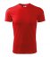 Funkční sportovní triko Fantasy s krátkým rukávem - Barva: Červená, Střih: Pánský, Velikost: XS