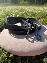 Přepínací vodítko KLASIK černé 2m