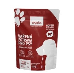 Yoggies vařená potrava pro psy - Hovězí s quinoou