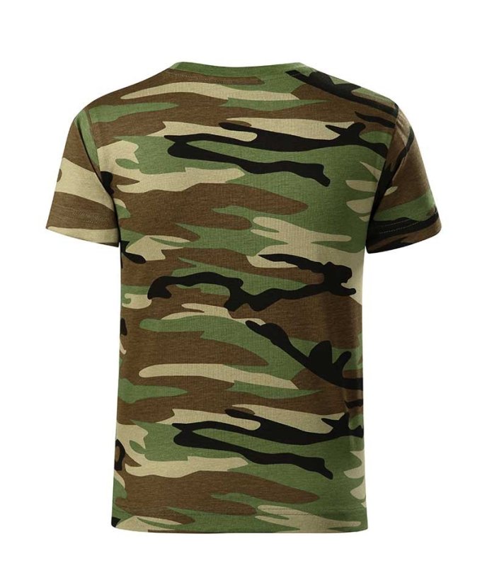 Dětské tričko maskáčové CAMOUFLAGE Adler - Barva: Šedý maskáč, Velikost: 134 (8 let)