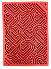 SodaPup Love Lízací podložka, červená