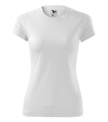 Funkční sportovní triko Fantasy s krátkým rukávem - Barva: Bílá, Střih: Dámský, Velikost: L