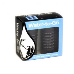 Water-to-go 75cl filtr černý 2x