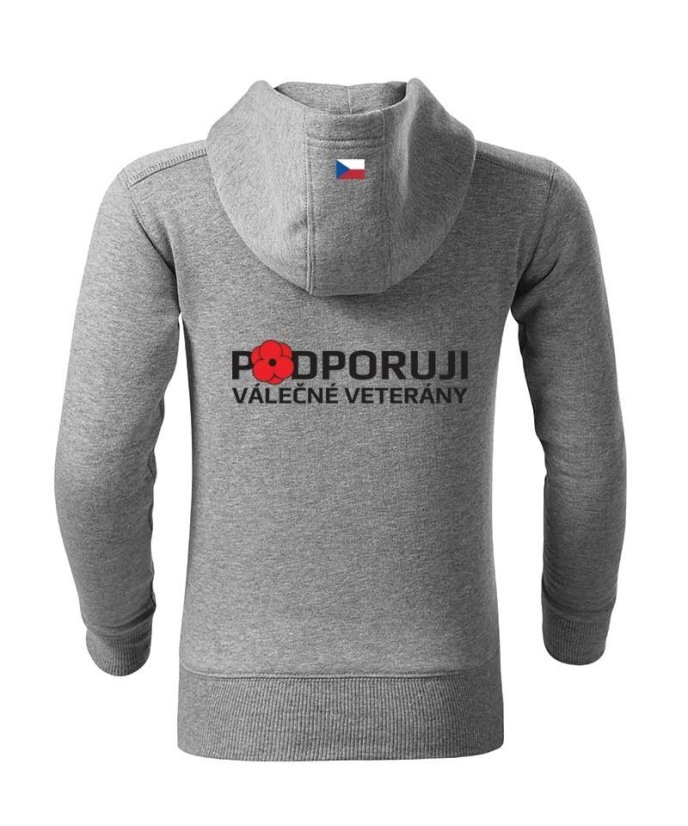 Mikina Podporuji VV - Hold veteránům (dětská) - Velikost: 146 (10 let)