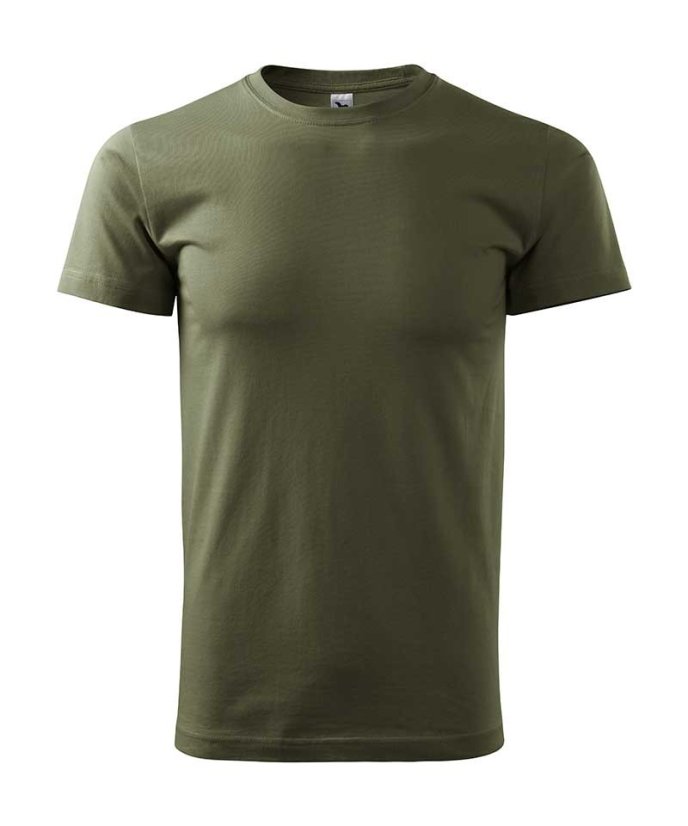 Tričko unisex Heavy New Adler - Barva: Khaki, Velikost: M