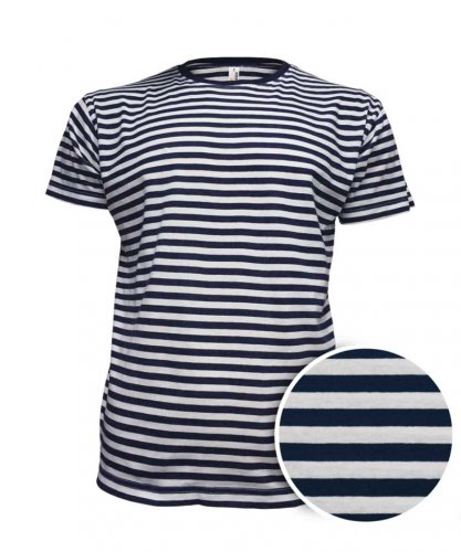 Pánské tričko námořnické DIRK - Barva: Modrobílá, Velikost: S