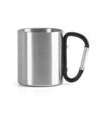 Nerezový hrnek s karabinou WINGS