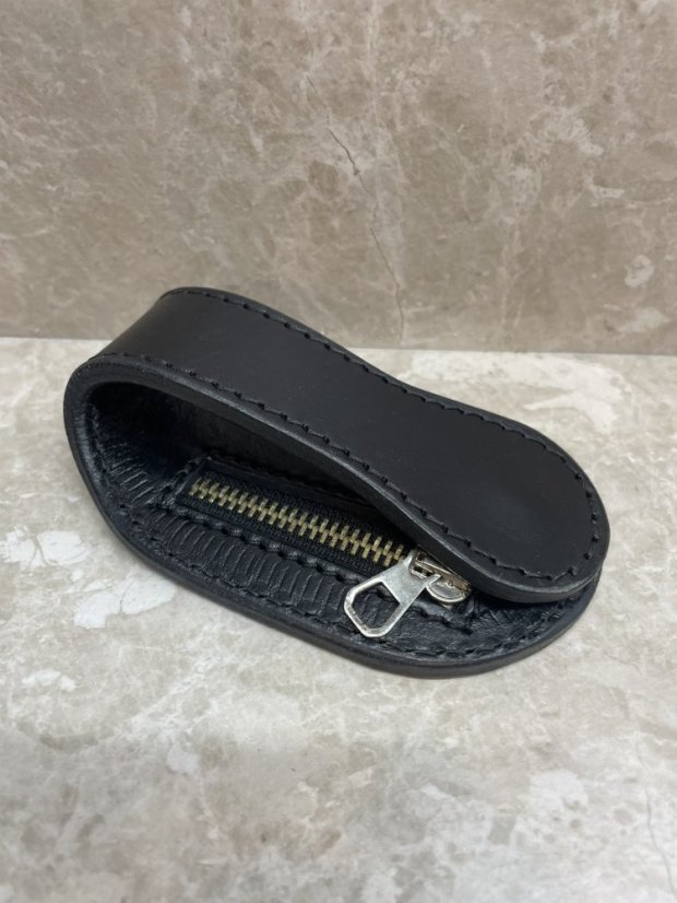 Peněženka na drobné - originál "Čuňoplesk" - Barva: Tmavě hnědá