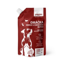 150ml Yoggies hovězí omáčka s červenou řepou