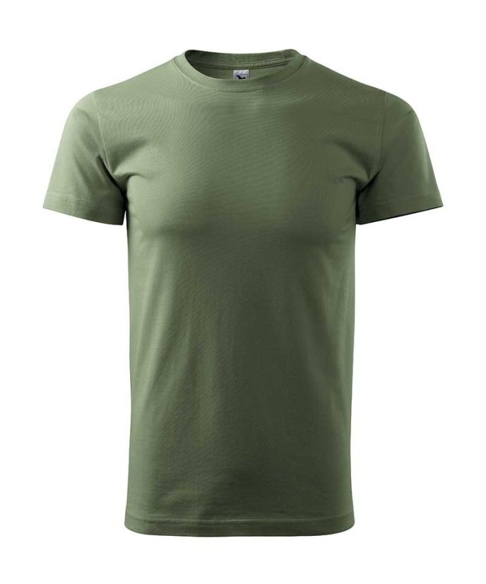 Tričko unisex Heavy New Adler - Barva: Khaki, Velikost: M